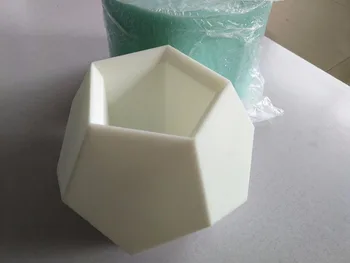 Silikone konkrete Skimmel cement Genanvendelige Forme silikone forme 3d vase og plantageejere forme til konkrete sæbe forme S5187B