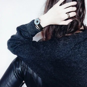 SINOBI Brand Top Luksus Ultratynde Kvinder Ure Casual Splint Mekaniske Armbåndsure Kreative Mesh Strap Watch Montre Femme Relojes