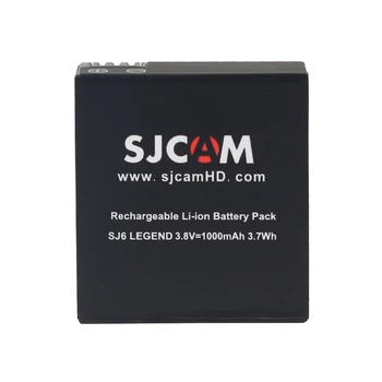 Sjcam Sj6 Legend Tilbehør Et Batteri +Dobbelt Oplader +Fjernbetjening Monopod+Remote Se+Head Strap+Brystbælte Til Sj6 Legende Kamera
