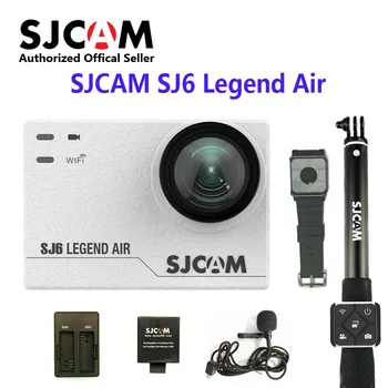 SJCAM SJ6 LEGENDE Luft 4K 24fps WiFi Ultra HD Ekstern Action Kamera Notavek 96660 Vandtæt Sport DV 2.0