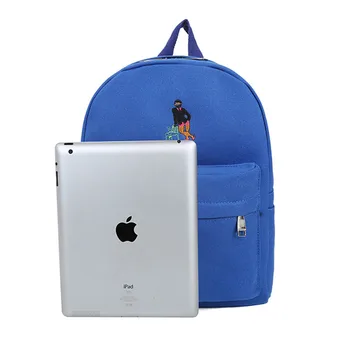 Sjovt broderi udskrivning rygsæk junior high school studerende skoletaske laptop-taske, rygsæk, skoletaske til piger gave M111