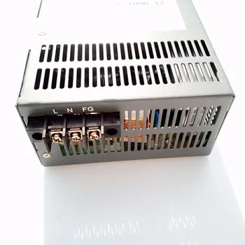 Skift strømforsyning 12V-100A 1200W 110~220VAC enkelt output input til cnc cctv led-lys(S-1200W-12V)