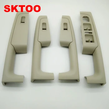 SKTOO (Beige)For Skoda Superb Indvendige dørhåndtag døren armlæn, switch indenfor døren i handske pakke