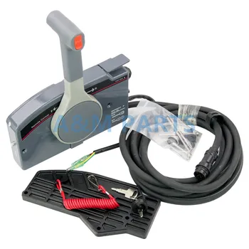 SKUB Gashåndtaget Remote Control Box 703 for Yamaha Påhængsmotor Side Mount 7-Pin Kabel Uden Tilt & Trim Skifte
