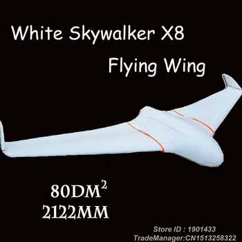 Skywalker X8 Nye Ankomst Nyeste Version Skywalker FPV Flyvende Vinge 2122mm RC Fly Tom ramme 2 Meter x-8 EPO RC