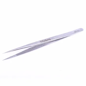 Slank Lang Tweezer ST-11 Professioanl Pincet til Eyelash Podning af Høj Kvalitet Lash Værktøj