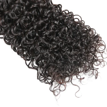 Slanke Malaysiske Krøllet Hår 1 Stykke Deal 10 til 30 Tommer Remy Curly Væve menneskehår Extensions Naturlige Farve Human Hair Bundter