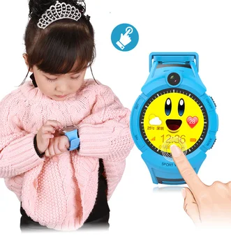 Smaecent Q360 Kids Smart Ur med Kamera, GPS Placering Barn Touch Screen smartwatch SOS Anti-Tabte Overvåge Tracker baby ur