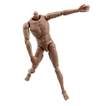 Smalle skuldre 1:6 Skala Action Figur Nøgen Mandlig Krop Fit HOT Legetøj TTM18 TTM19