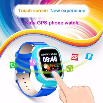 SMARCENT Oprindelige Q90 GPS Wifi Positionering Smart Ur for Kids Baby Q50 Touch Screen SOS Opkald, Smart Ur Q80 PK Q100 Q750 Q360