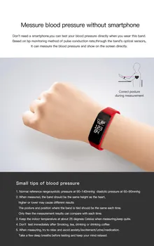 Smart band C1s Smart armbånd puls, blodtryk skridttæller Smart Armbånd Fitness armbånd Aktivitet Tracker PK mi band 2