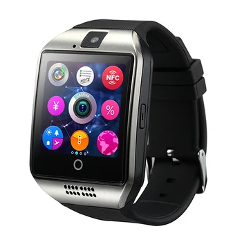 Smart Ur Q18 SIM SD-Kortet, Telefonens Kamera, MTK6261 Bluetooth-Touch-Skærmen Smartwatch Til iOS Android Bære Ur til Mænd-Ur
