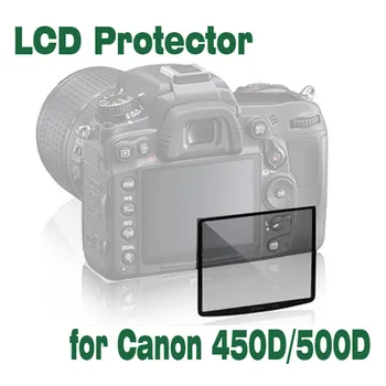 SMILYOU Professionelle LCD-Optisk Glas Skærm Protektor til Canon 450D 500D Kompakt Glas Beskyttende Film kamera tilbehør