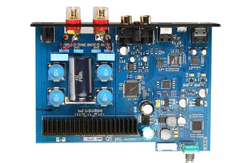 SMSL Q5 Pro af Høj Kvalitet HiFi 2.0 Ren Digital Lyd til Hjemmet Forstærker Input Optical/Coaxial)/USB/ Sluk-45W*2 Fjernbetjening