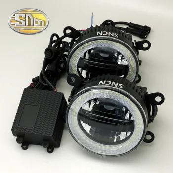 SNCN Auto LED Angel Eyes Kørelys Bil Projektor tågelys For Ford Transit Falcon Ranger,3-I-1 Funktioner