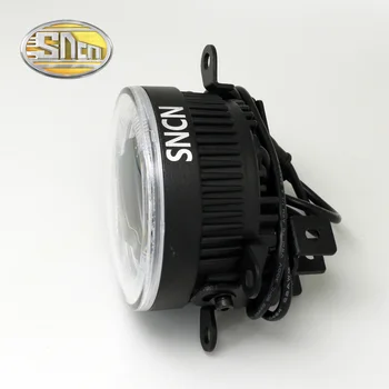 SNCN Auto LED Angel Eyes Kørelys Bil Projektor tågelys For Ford Fusion Mondeo 2013 - 2016,3-I-1 Funktioner