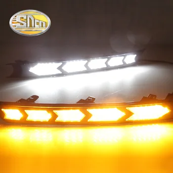 SNCN LED Kørelys For Mazda CX-5 CX5 2017 2018,Bil Tilbehør Vandtæt ABS 12V DRL tågelys Dekoration
