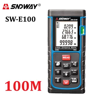 SNDWAY Digital laser distance Meter trena laser målebånd Diastimeter tester værktøj 100M-80-70-60-50-40 M Laser Afstandsmåler