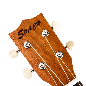 SOACH 21inch Sopran ukulele håndlavet rosewood gribebræt Mahogni krop Guitar 4 string guitar For begyndere instrument unisex