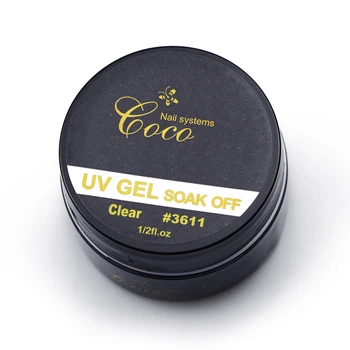 Soak Off UV Gel Nail Art Tips Gel Negle Manicure KLAR Farve GDCOCO Salon DIY-Gel Polish-Værktøjer