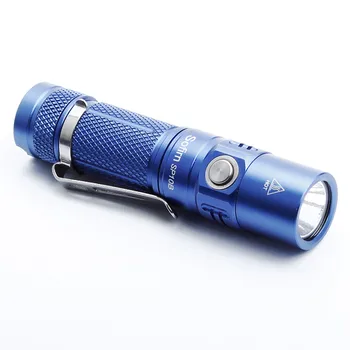 Sofirn SP10A SP10B Mini LED Lommelygte AA 14500 Lomme Lys Cree XPG2 573lm Nøglering Lys Vandtæt Lygte Rød blå Linterna