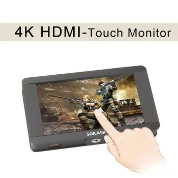 Sokani SK-5 5 4K-Signal Støtte & Touch-Skærm 1920 x 1080 HDMI På Kameraets LCD-Field Kamera Video-Skærm til Sony Zhiyun Kran