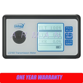 Sol Film Transmission Meter LS160 UV-IR afvisning Meter Lystransmittans Meter Window Tint Meter Tester
