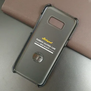 Solque Ægte Læder taske Til Samsung Galaxy S8 Plus S 8 Mobiltelefon Slank Rigtig Ko Læder Cover Luksus 3D-Krokodille Mønster