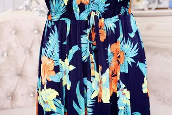 Sommer stil Kjole 2018 Plus Size Short Sleeve XL-5XL Kvinder klæder sig Afslappet Mælk silke sundress Udskrivning O-Hals Vestidos de Festa