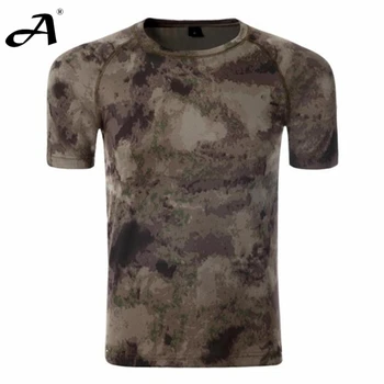 Sommer Stil Mænd Hurtig Tør Camouflage T-shirt multi cmouflage moderigtigt Mænd Top t-Shirt Fctory Direkte af God Kvalitet