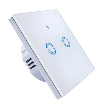 Sonoff Ewelink App Control EU-Type WiFi Smart Skift Glas Touch Panel Væg LED-Lys Skifte til Google Home Smart Home Remote