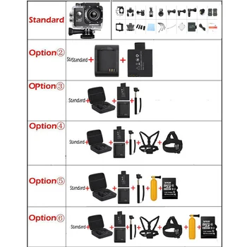 SOOCOO Action Kamera S100 4K WiFi NTK96660 Vandtæt 30 M Indbygget Gyro med GPS-Udvidelse(GPS Model ikke inkluderer) Sport Kamera