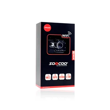 SOOCOO S100PRO 4K Sport Action Kamera med Touch Skærm, GPS og Gyro Forlængelse Model stemmestyring 1080P Wifi vandtæt Cam pro