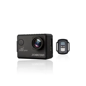 SOOCOO S100PRO 4K Sport Action Kamera med Touch Skærm, GPS og Gyro Forlængelse Model stemmestyring 1080P Wifi vandtæt Cam pro