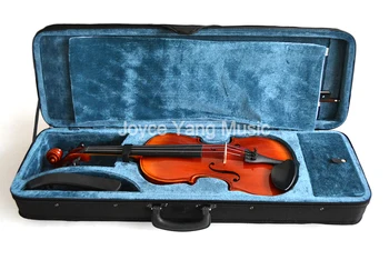 Sort Rektangel, Oxford Stof Violin Tilfælde med beskyttende Foring Til 1/8 1/4 1/2 3/4 4/4 Violin Hånd bæretaske Rem