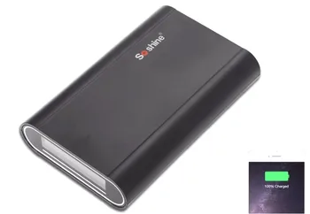 SoShine E3 4x 18650 Batteri Portable Power Bank Oplader til iPhone til Samsung Mobile USB-Bærbare Belysning Tilbehør