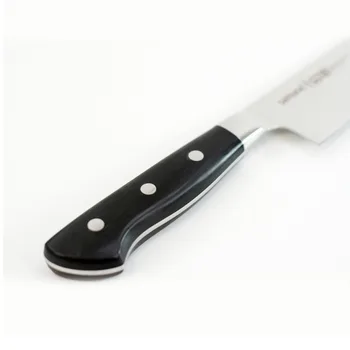 SP-0095 7 Tommer Santoku Kniv AUS-8 Japansk Rustfrit Stål Sort G10 Køkken Kokkens Kniv, Skære