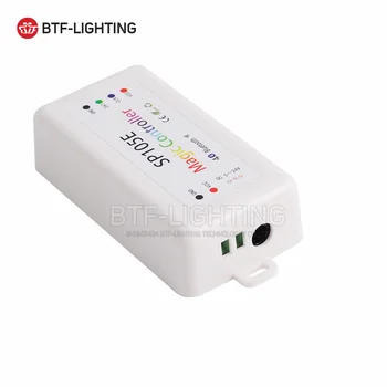 SP105E Bluetooth WS2811 WS2812B led controller SK6812 RGB/RGBW APA102 WS2801 pixels Led Strip Led dc 5 v-24V