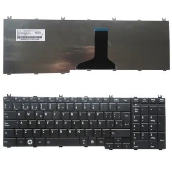 Spansk Laptop tastatur til toshiba Satellite C650 C655 C655D C660 C665 C670 L650 L655 L670 L675 L750 L755 SP Black tastatur