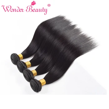Spekulerer på, Skønhed Brasilianske ikke glat Hår, Remy Human Hair Med 4 Bundter Deal Længde Fra 8 Cm til 30 Tommer Gratis levering