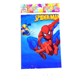 Spider-Man Tema Tegnefilm Party Sæt ik Plade Servietter Banner Fødselsdag Candy Box barn Brusebad Part Dekoration