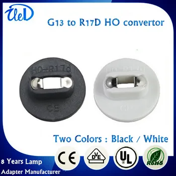 (SPL-101-L6) 500Pcs/masse T8 led tube G13 at R17D HO konverter adapter belysning tilbehør lampefødder loft holder