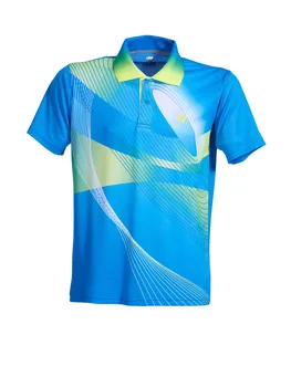 Sportstøj Hurtig Tør åndbar badminton shirt, Trøjer,Kvinder/Mænd, Volleyball, Golf, bordtennis Bowling Trainning POLO T-Shirts