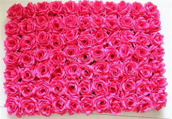 SPR EMS Gratis 60*40cm steg blomst Kunstig silke steg blomst væg bryllup baggrund græsplæne/søjle blomst hjem marked dekoration