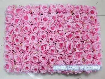 SPR EMS Gratis 60*40cm steg blomst Kunstig silke steg blomst væg bryllup baggrund græsplæne/søjle blomst hjem marked dekoration