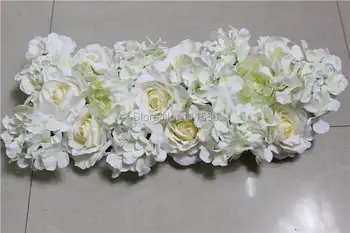SPR Gratis Fragt veje fører bue og række blomster 10stk/masse bryllup dekoration blomst væg baggrund tabel centerpiece flore