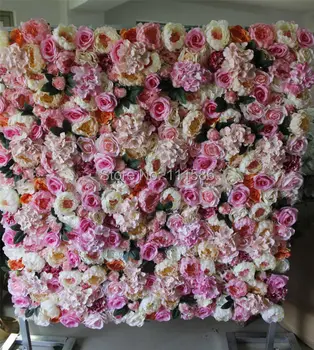 SPR hot mix farve penoy steg blomst væg bryllup baggrund kunstig blomst bordløber arch dekorative flore Gratis Fragt