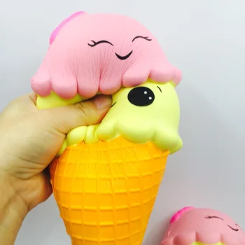 Squishies engros-10stk sjældne squishy super kawaii jumpo søde ice cream langsom stigende kids gave duftende squeeze toy Gratis Fragt