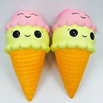 Squishies engros-10stk sjældne squishy super kawaii jumpo søde ice cream langsom stigende kids gave duftende squeeze toy Gratis Fragt