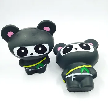 Squishies engros 20pcs kawaii jumpo squishy søde ninja panda langsom squishy stigende med pakke squeeze kid legetøj gave Gratis Skibet